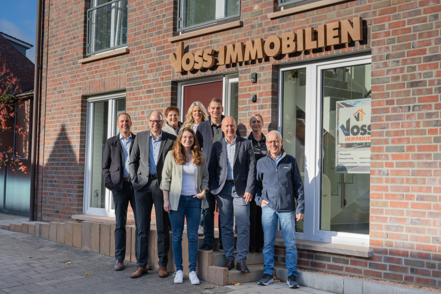 Das Team der Voss Immobilien GmbH